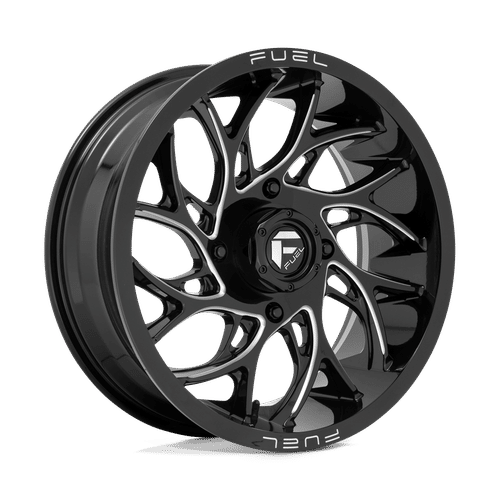 FUEL OFF-ROAD D741 18.0x7.0 4x137 GLOSS BLACK MILLED