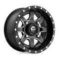 Fuel D538 14x7 4x110 13 MATTE BLACK MILLED