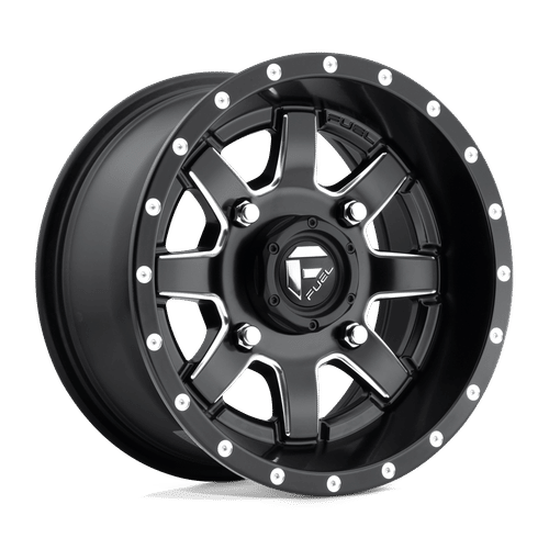 FUEL OFF-ROAD D538 14.0x7.0 4x156 MATTE BLACK MILLED