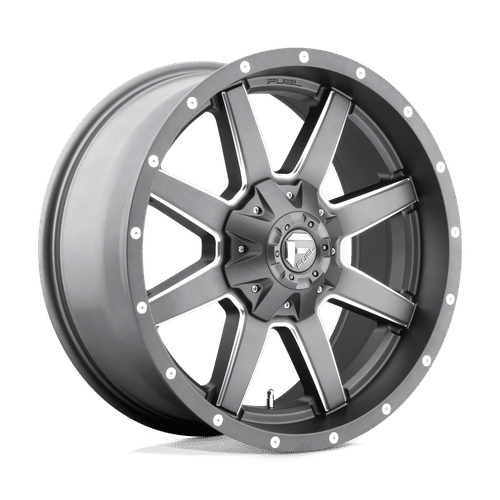 FUEL OFF-ROAD D542 20.0x9.0 6x135/6x139.7 MATTE GUN METAL MILLED