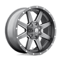 FUEL OFF-ROAD D542 20.0x9.0 6x135/6x139.7 MATTE GUN METAL MILLED