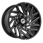 XF OFFROAD XF-229 20.0x9.0 6x135/6x139.7 Gloss Black Milled