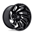 Fuel D753 22x12 8x180 -44 GLOSS BLACK MILLED