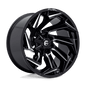 Fuel D753 22x12 8x180 -44 GLOSS BLACK MILLED