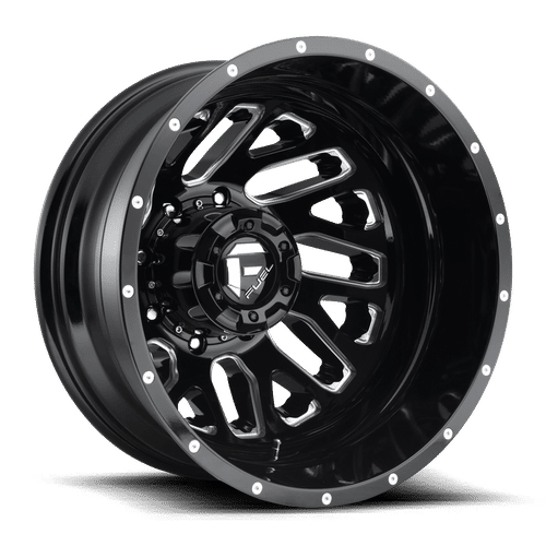 FUEL OFF-ROAD D581 22.0x8.25 8x165.1 GLOSS BLACK MILLED