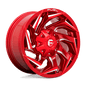 Fuel D754 18x9 8x170 1 CANDY RED MILLED