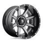 FUEL D238 RAMPAGE 22x12 6x139.7 -44 MATTE GUN METAL BLACK LIP