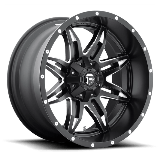 FUEL D567 LETHAL 20x12 5x127/5x114.3 -44 MATTE BLACK MILLED