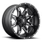 FUEL D567 LETHAL 20x12 5x127/5x114.3 -44 MATTE BLACK MILLED