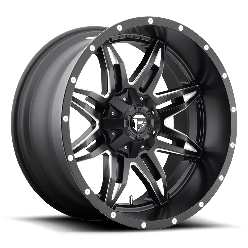 FUEL OFF-ROAD D567 LETHAL 20.0x12.0 5x127/5x114.3 MATTE BLACK MILLED