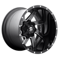 FUEL OFF-ROAD D265 RENEGADE 22.0x12.0 6x135/6x139.7 MATTE BLACK MILLED