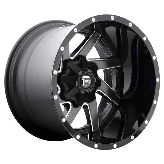 FUEL D265 RENEGADE 22x12 6x135/6x139.7 -44 MATTE BLACK MILLED