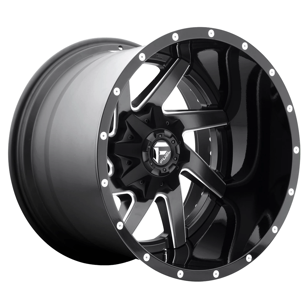 FUEL OFF-ROAD D265 RENEGADE 22.0x12.0 6x135/6x139.7 MATTE BLACK MILLED