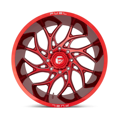 FUEL D742 RUNNER 26x14 8x180 -75 CANDY RED MILLED
