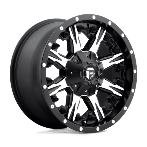 FUEL OFF-ROAD D541 20.0x10.0 8x180 MATTE BLACK MACHINED