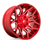 Fuel D771 20x10 5x139.7/5x150 -18 CANDY RED MILLED