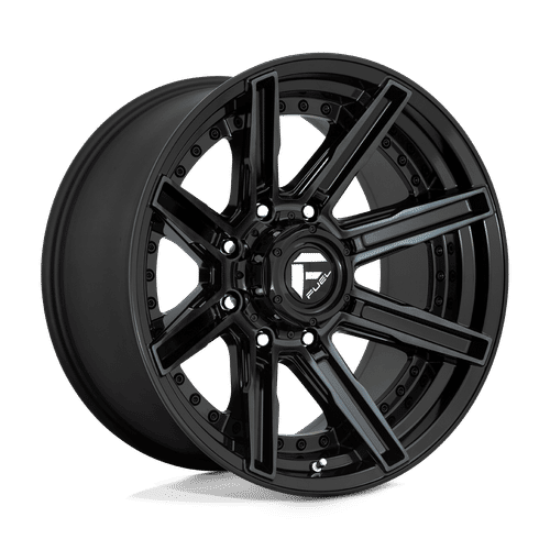FUEL OFF-ROAD D708 20.0x10.0 8x180 GLOSS MACHINED DOUBLE DARK TINT