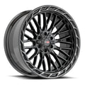 VORTEK VRP-502 20.0x9.0 6x135/6x139.7 Black Diamond Cut Ring W/ Dark Tint