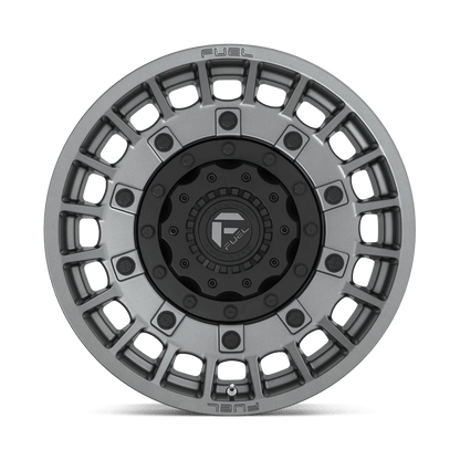 FUEL D726 MILITIA 20x9 5x127/5x114.3 1 MATTE ANTHRACITE AND BLACK