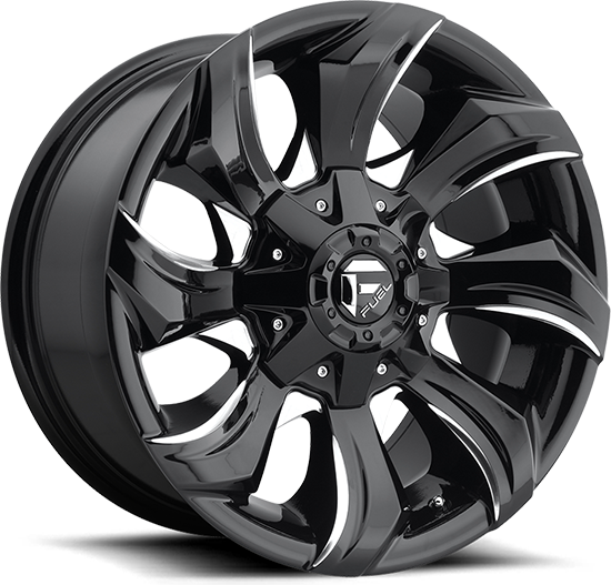 FUEL OFF-ROAD D571 STRYKR 17.0x9.0 5x120 GLOSS BLACK MILLED