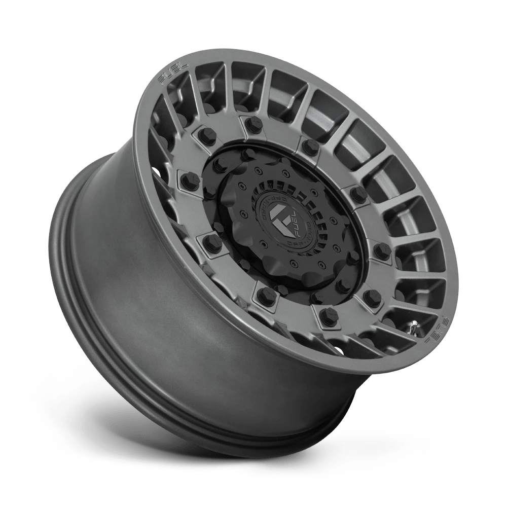 FUEL OFF-ROAD D726 MILITIA 20.0x10.0 5x139.7/5x150 MATTE ANTHRACITE AND BLACK