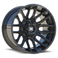 TWISTED OFF-ROAD TW3 22.0x10.0 5x127/5x139.7 Gloss Black