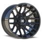 TWISTED OFF-ROAD TW3 22.0x12.0 8x165.1/8x170 Gloss Black