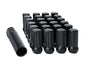 14x1.5 Black Spline Lug Nuts – 24-Piece Set with Key