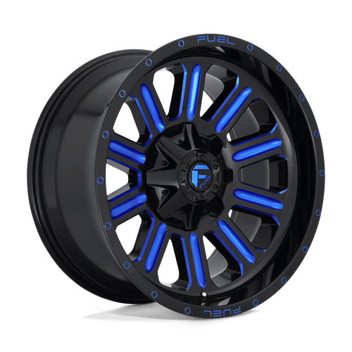 FUEL OFF-ROAD D646 20.0x10.0 6x135/6x139.7 GLOSS BLACK BLUE TINTED CLEAR