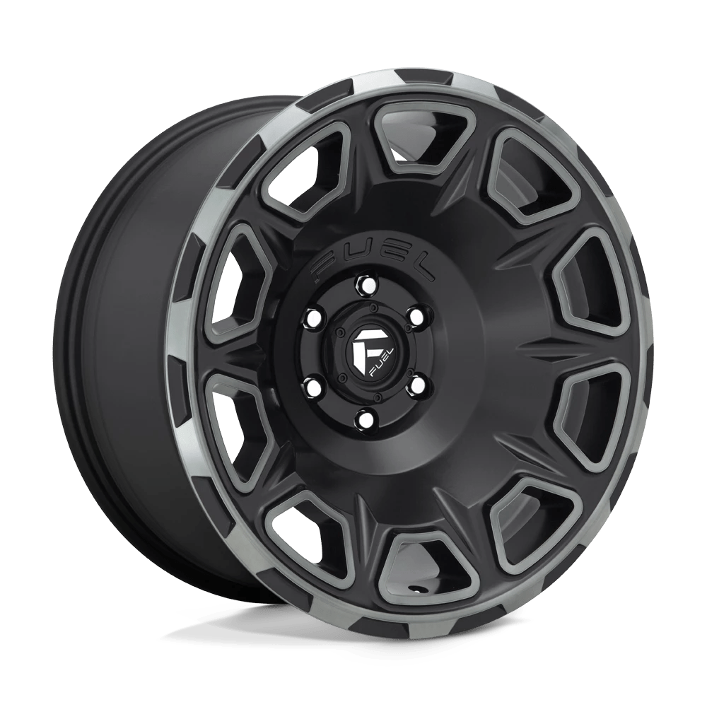 FUEL OFF-ROAD D686 VENGEANCE 17.0x9.0 6x135 MATTE BLACK DOUBLE DARK TINT