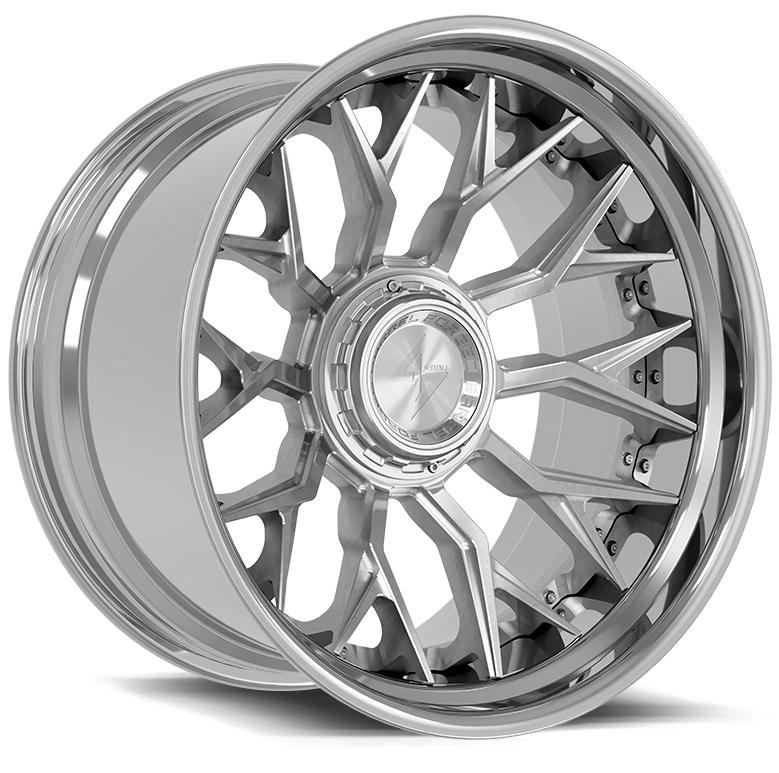 SENTALI BARREL FORGED XTREME BFX2 22.0x10.0 8x165.1/8x180 Polished Lip / Brushed Centre