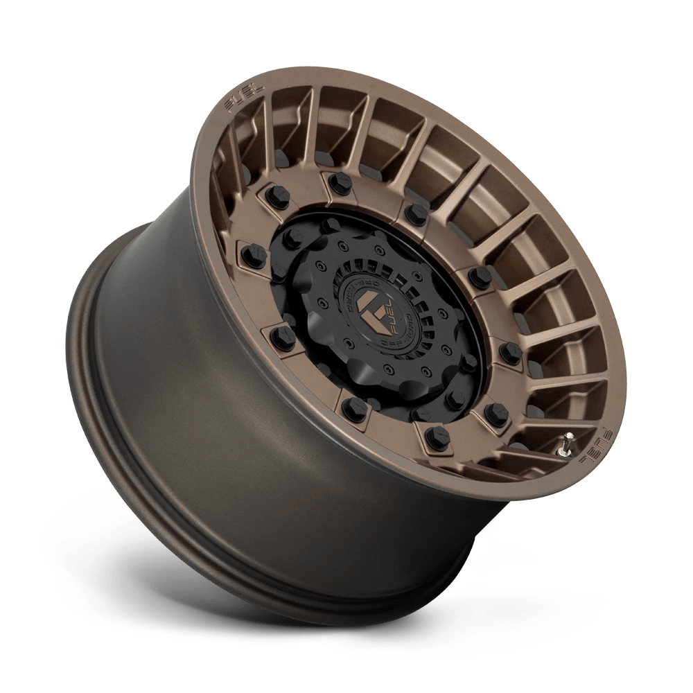 FUEL OFF-ROAD D725 MILITIA 20.0x9.0 5x139.7/5x150 MATTE BRONZE & BLACK