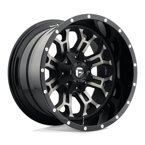 FUEL OFF-ROAD D561 22.0x12.0 6x135/6x139.7 GLOSS MACHINED DOUBLE DARK TINT