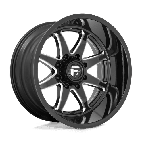 FUEL OFF-ROAD D749 20.0x9.0 5x150 GLOSS BLACK MILLED