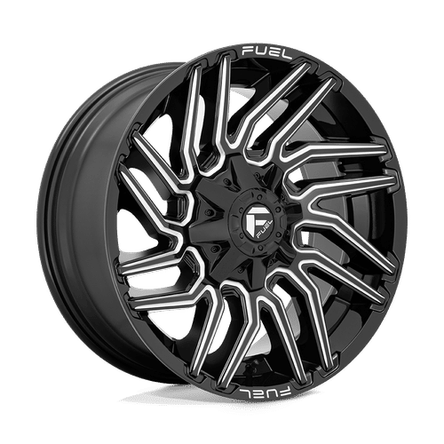 FUEL OFF-ROAD D773 22.0x12.0 8x180 GLOSS BLACK MILLED