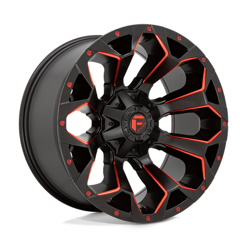 FUEL OFF-ROAD D787 17.0x8.5 6x135/6x139.7 MATTE BLACK RED MILLED