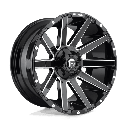 FUEL OFF-ROAD D615 24.0x14.0 6x135/6x139.7 GLOSS BLACK MILLED