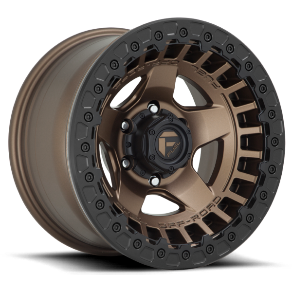 FUEL OFF-ROAD D119 WARP BEADLOCK 17.0x9.0 5x127 MATTE BRONZE