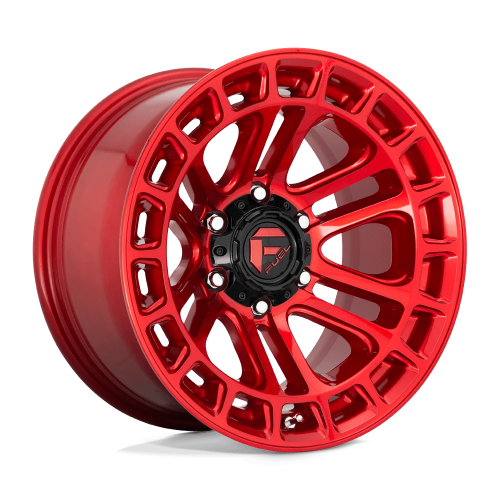 FUEL OFF-ROAD D719 HEATER 20.0x10.0 6x135 CANDY RED MACHINED