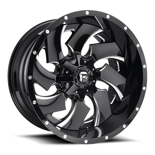 FUEL OFF-ROAD D239 CLEAVER 22.0x10.0 6x135/6x139.7 GLOSS BLACK MILLED
