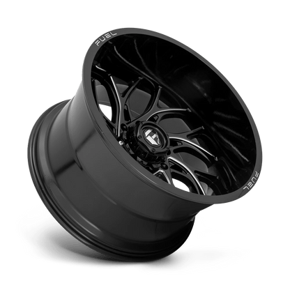 FUEL D741 RUNNER 26x14 8x180 -75 GLOSS BLACK MILLED
