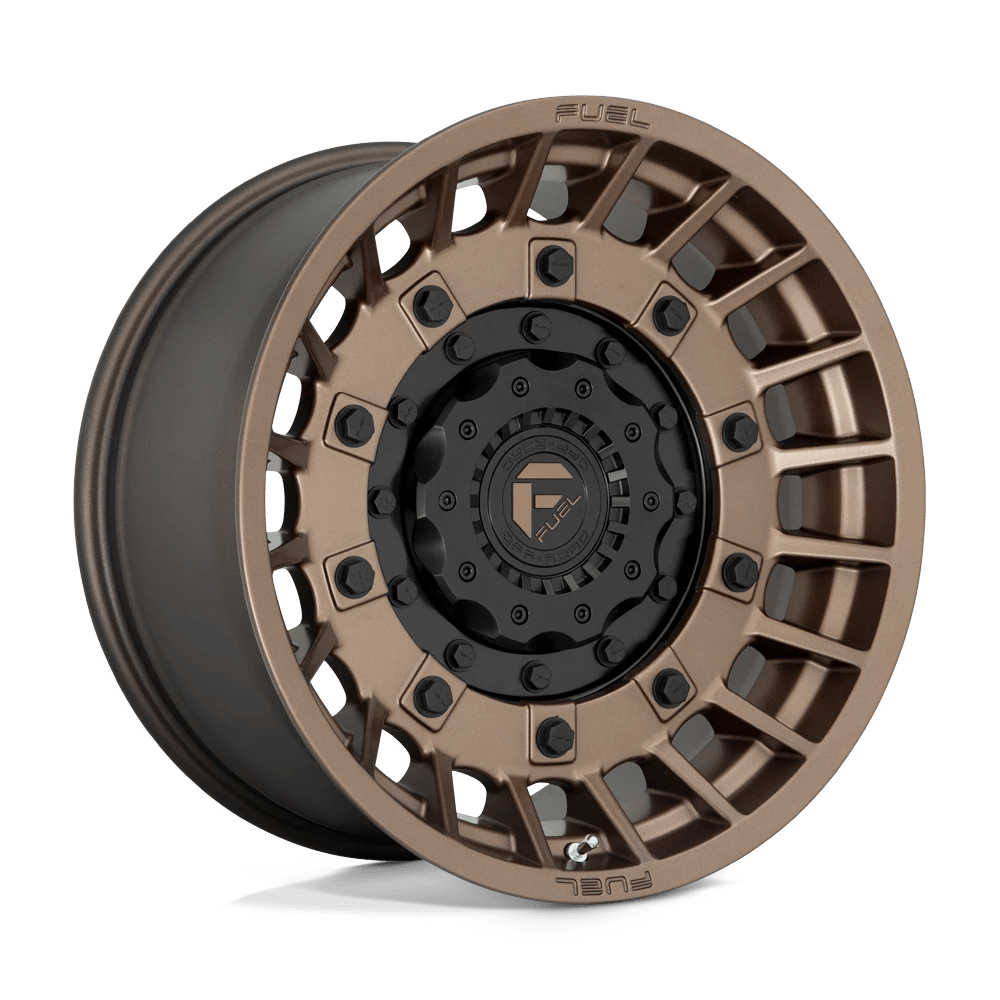 FUEL OFF-ROAD D725 MILITIA 20.0x9.0 5x139.7/5x150 MATTE BRONZE & BLACK