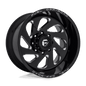 FUEL D637 VORTEX 20x10 8x170 -18 GLOSS BLACK MILLED