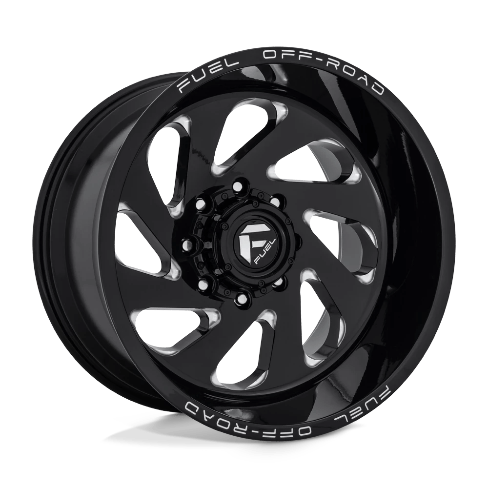 FUEL OFF-ROAD D637 VORTEX 20.0x10.0 6x139.7 GLOSS BLACK MILLED