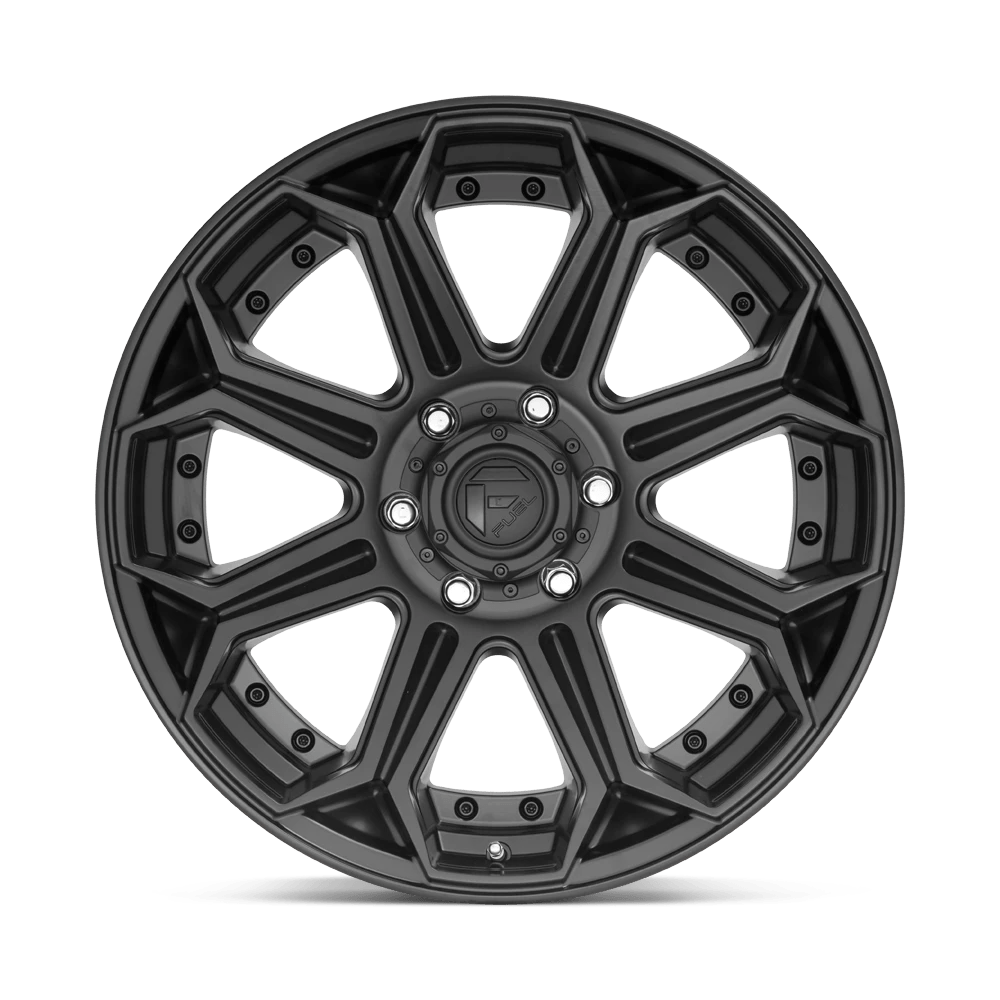 FUEL OFF-ROAD D706 SIEGE 20.0x9.0 8x165.1 MATTE BLACK