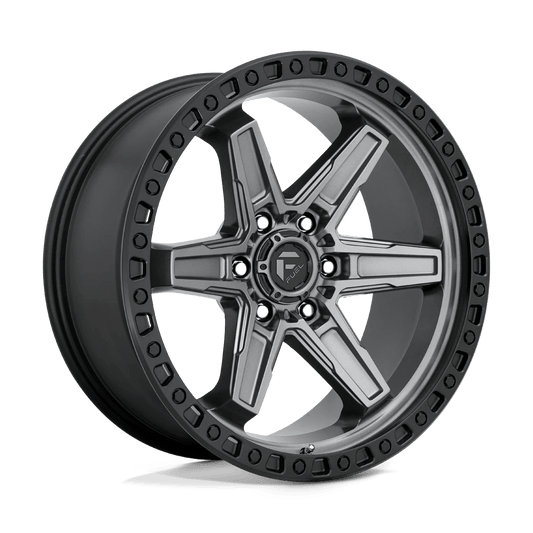 FUEL D698 KICKER 20x9 6x139.7 1 MATTE GUN METAL BLACK BEAD RING