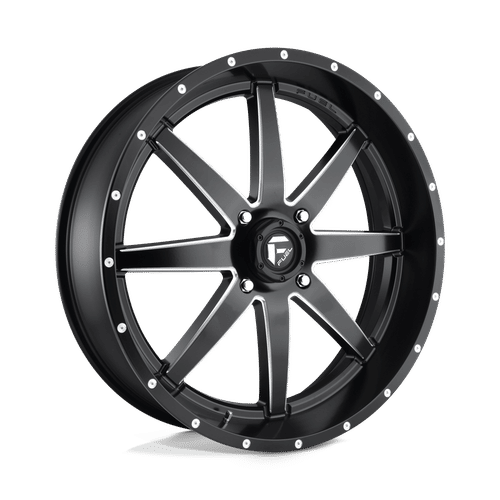 FUEL OFF-ROAD D538 24.0x7.0 4x156 MATTE BLACK MILLED