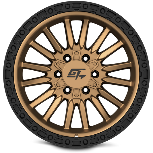 CHAMBER 20x10 8x165.1/8x170 -18 Black Ring / Matte Bronze Centre