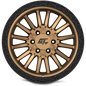 GT OFFROAD CHAMBER 18.0x10.0 8x165.1/8x170 Black Ring / Matte Bronze Centre