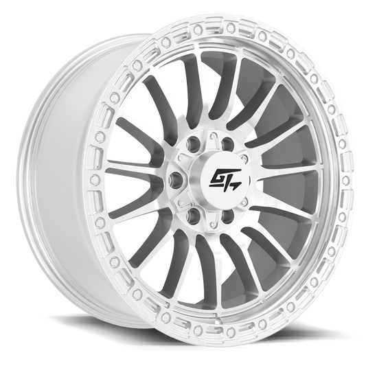 Renegade 17x9 5x127 / 5x139.7 -12 Hyper Silver Machined Face